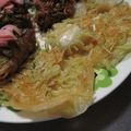 たなか家's cooksnap of when they made 超絶簡単！カリカリ餅チーズやきそば.