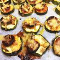 卵せんべい's cooksnap of when they made ズッキーニのピザ風チーズ焼き.