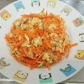 もぐ・ω・くま's cooksnap of when they made 人参しりしり✡﻿麺つゆで簡単！.