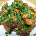 piggu☆リコ's cooksnap of when they made 鶏肉のから揚げ薬味ソースがけ.