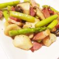❁﻿みれい❁﻿'s cooksnap of when they made アスパラとエリンギのバター炒め.