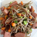 らてぼう's cooksnap of when they made ★蕎麦をリメイク★ごま油が香る塩焼き蕎麦.
