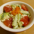 もんしゅしゅ's cooksnap of when they made 簡単！きゅうりの白和え風サラダ.