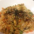 さとの素's cooksnap of when they made 野菜たっぷり！和風レタスチャーハン☆.