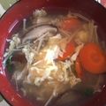 sachinchan's cooksnap of when they made ホタテ香る中華風卵スープ.