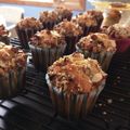 nobumuu's cooksnap of when they made ❇❇mixナッツ＆バナナのカップケーキ❇.