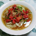 愛音‐aine‐'s cooksnap of when they made アレンジ素麺☆ツナトマきゅうりそうめん.