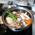 かす”お's cooksnap of when they made 柚子香るたっぷりきのこ汁鍋.