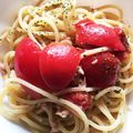 ｋａｙｏ１９２４２６'s cooksnap of when they made ツナ缶とトマトの冷製パスタ.