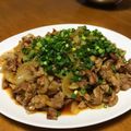 ☆ももミルク☆'s cooksnap of when they made 豚肉のコチュジャン炒め。.