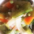 ちびまめママ◎'s cooksnap of when they made 高野豆腐の野菜あんかけ.