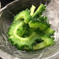 mipoyo's cooksnap of when they made 超簡単ゴーヤの浅漬け.