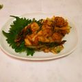 c_masahiro's cooksnap of when they made 海老とアスパラのかき揚げ.