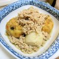 モモキト's cooksnap of when they made 里芋と鶏そぼろ煮.
