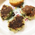 mokomokomokotan's cooksnap of when they made 手づかみ 豆腐おやき.