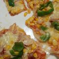sunnylotus's cooksnap of when they made 餃子の皮ピザ☆.