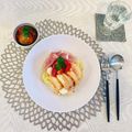 islandgurl's cooksnap of when they made ヘルシー♡トマトの桃の冷製パスタ.