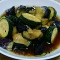 26☆'s cooksnap of when they made 麺つゆで簡単♡茄子とズッキーニの揚浸し♪.