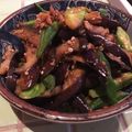 あめむし's cooksnap of when they made 茄子とオクラのひき肉甘醤油炒め.