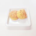 ＊ふうか＊'s cooksnap of when they made ♦材料2つ! かぼちゃスコーン♦.