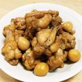 churu's cooksnap of when they made ウチの定番♬手羽元のお酢煮.