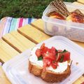 MHR2mama's cooksnap of when they made クリームチーズとトマトのブルスケッタ♡.