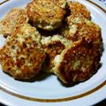 kucina's cooksnap of when they made 簡単ヘルシー☆てりやき鶏つくね.