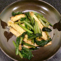 まいつか's cooksnap of when they made 簡単＆定番☆小松菜と薄揚げの炒め物.