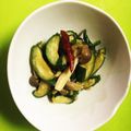 khs0405's cooksnap of when they made 天日干し・きゅうりのペペロン風炒め♪.
