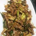 hisacobu's cooksnap of when they made 細竹でー豚ももチンジャオロース ♡.