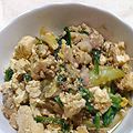 ya_yo_yi's cooksnap of when they made 豚とほうれん草の豆腐チャンプル☆.