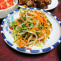 浜しょー's cooksnap of when they made もやしと豆苗のナムル♪.