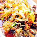モト☆'s cooksnap of when they made 鯵の南蛮漬け.