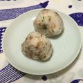 おはなすき's cooksnap of when they made 梅干しとじゃこのおにぎり.