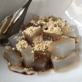 hapikuri's cooksnap of when they made 寒天のわらび餅風.