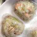 むーにんママ's cooksnap of when they made 春キャベツと鮭のおにぎり♪.
