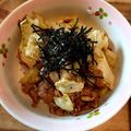 masu2's cooksnap of when they made コチュジャンで簡単豚バラキャベツ丼.