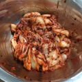 らいむみーみ's cooksnap of when they made 塩昆布で旨味アップ！手作りキムチ。.