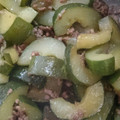 akki925's cooksnap of when they made 豚肉と巨大きゅうりの中華風炒め煮.