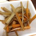 エコ公's cooksnap of when they made きんぴらごぼう.