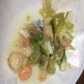 ちゃんこまんさん's cooksnap of when they made レタスとシーフードのうま煮.