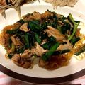 peanut32m's cooksnap of when they made 簡単♪ニラと豚こま韓国春雨のオイスタ炒め.