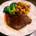 あぷりこっとらぶ's cooksnap of when they made やわらかジューシーなステーキの焼き方.