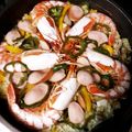 のみたま's cooksnap of when they made おソトで作るミックスパエリア.