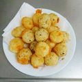 柚餅фΘωΘ）'s cooksnap of when they made チーズとろ〜り！ポテトボール2種.