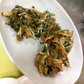 えみしゅう's cooksnap of when they made 春菊苦手っ子も食べれるよ！うまうまお焼き.