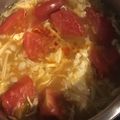 テレッコ's cooksnap of when they made エノキと卵の酸辣湯風スープ.