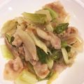 a15man's cooksnap of when they made 豚バラ肉と玉ねぎのさっぱり梅肉ソース炒め.