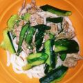ボニタロー's cooksnap of when they made 豚肉とキュウリのさっぱり炒め.