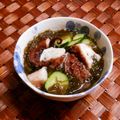 のば☀のば's cooksnap of when they made たこときゅうりの酢の物.